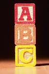letter blocks