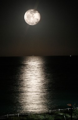 the moon
