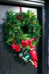 Christmas door wreath