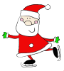 Santa on Skates